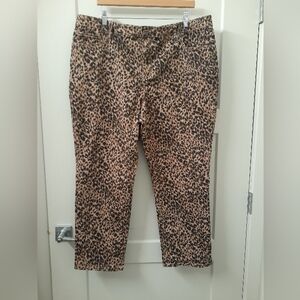 Terra & Sky Leopard Print Pants